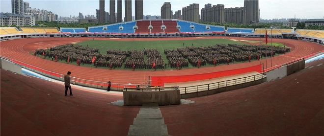 oety歐億2016年學(xué)生軍訓工作圓滿(mǎn)完成